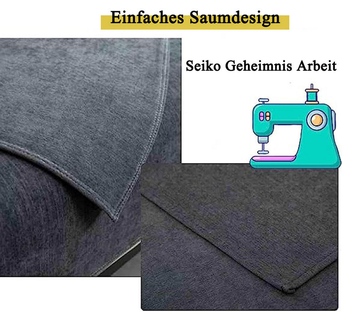 SOFAÜBERWURF Grau 1 Stück - Grau, Textil (70/150cm) - Kaket