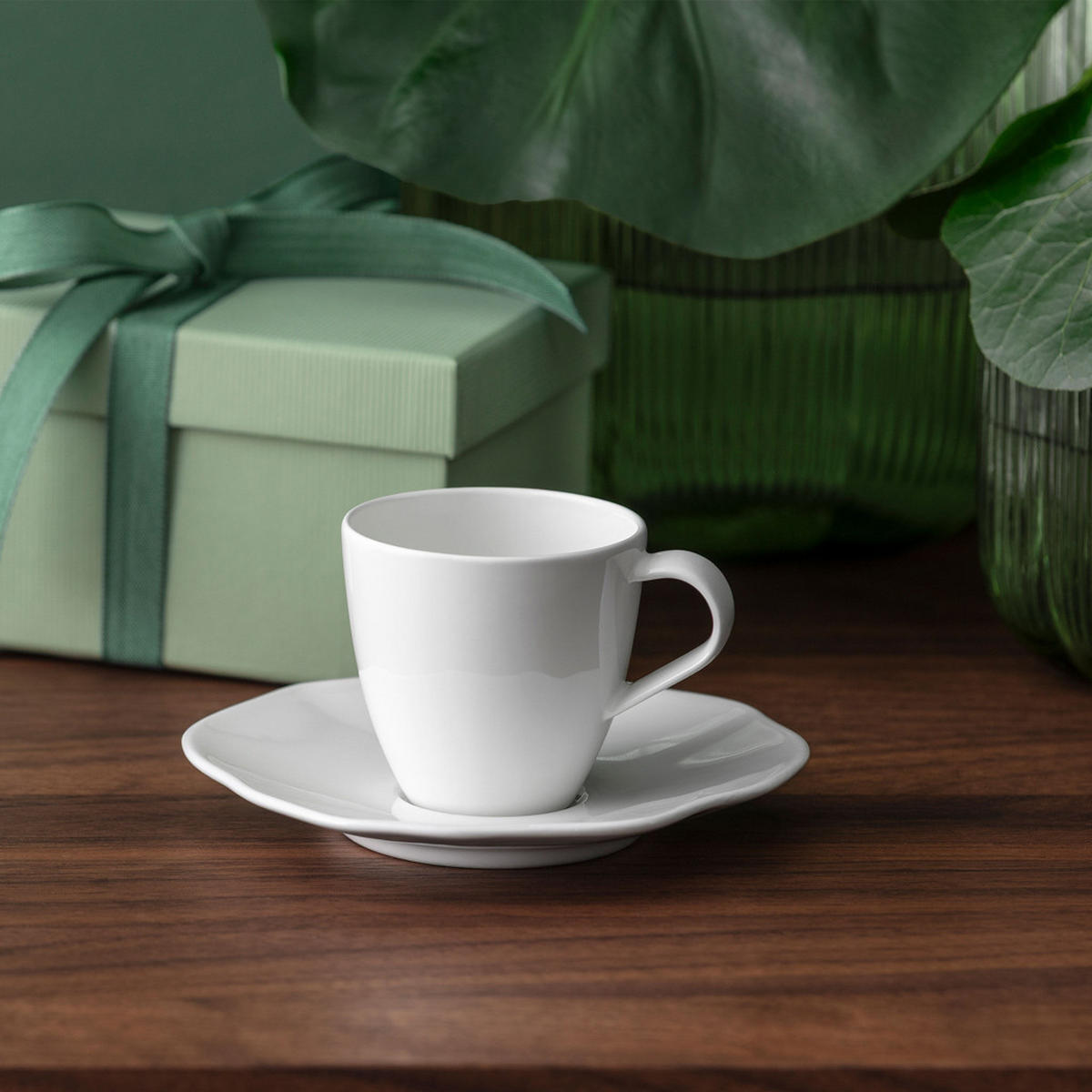 ESPRESSOUNTERTASSEN Pura weiß ø 11,6 cm 6er Set - Weiß, Keramik (11.6cm) - Villeroy & Boch