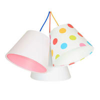 HÄNGELEUCHTE Rosa 26/19 cm - Pink, Kunststoff (26/0.8/19cm) - ONZENO