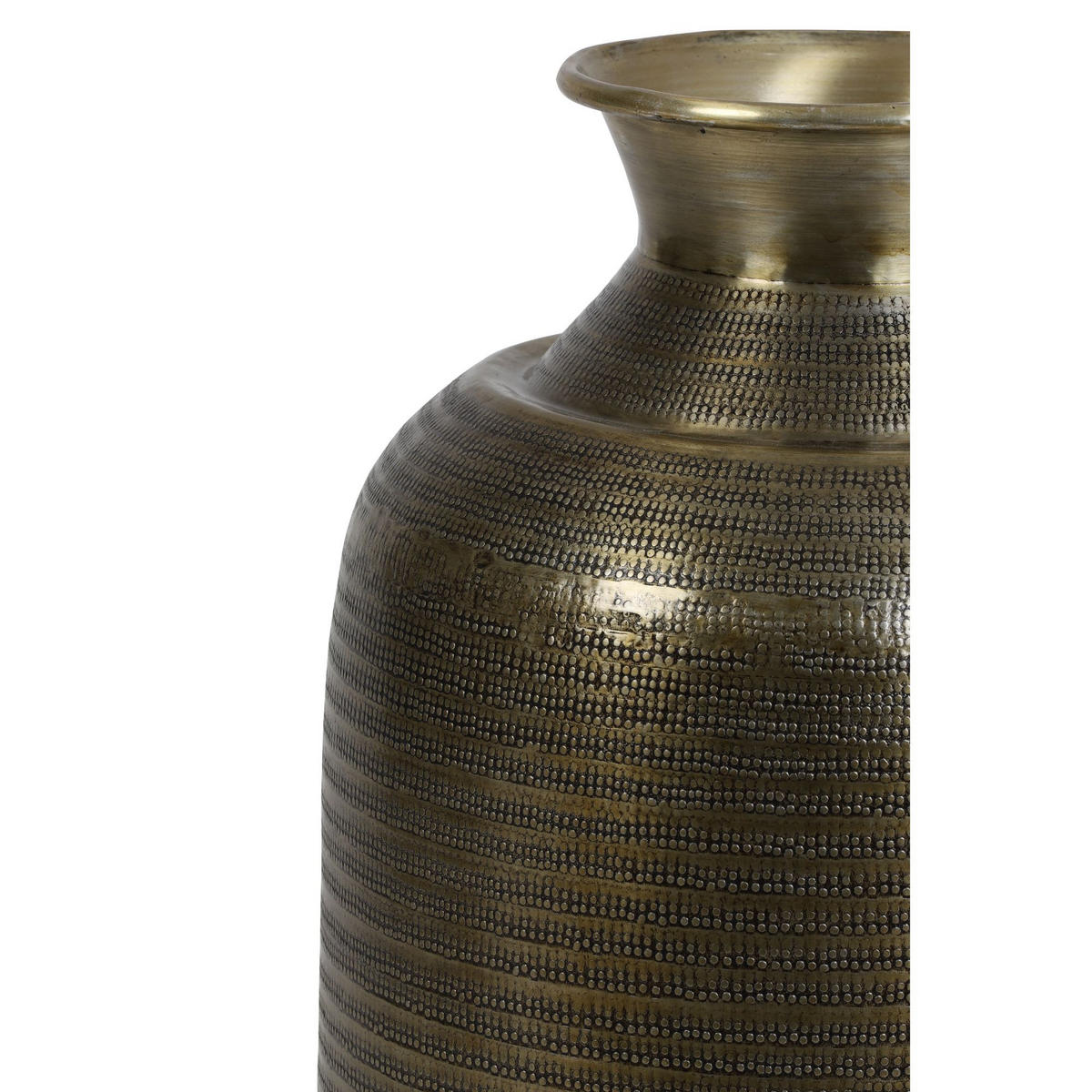 VASE Perroy Bronze Ø39/78 cm - Bronzefarben, Metall (78cm) - Light & Living