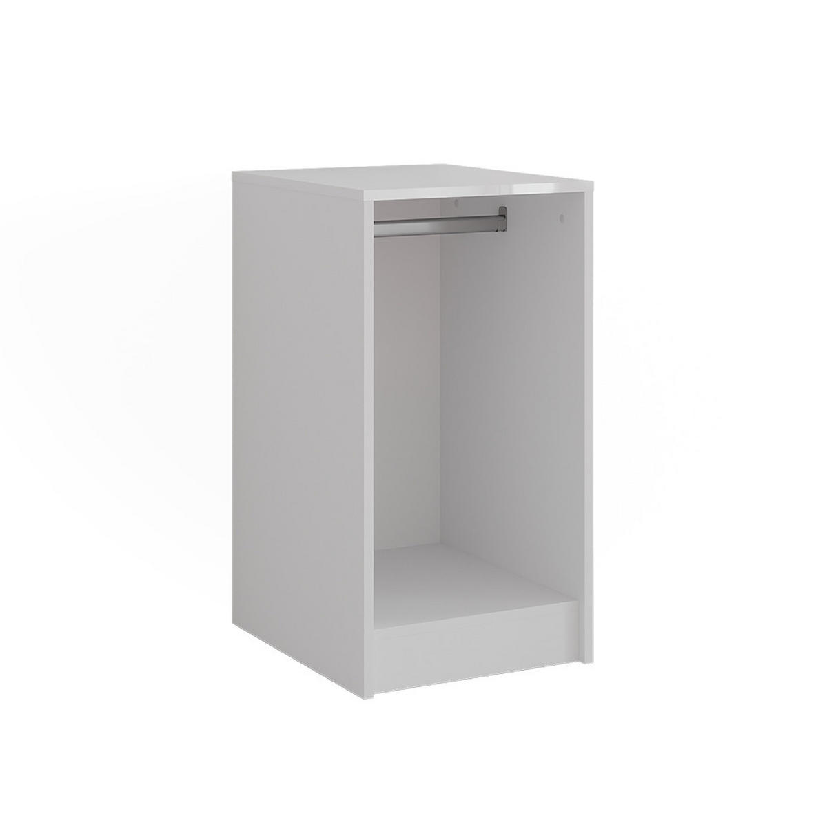 KREDENC Sherry Bílá - vysoce lesklá bílá, kompozitní dřevo (40.2/76/50.1cm) - Vicco