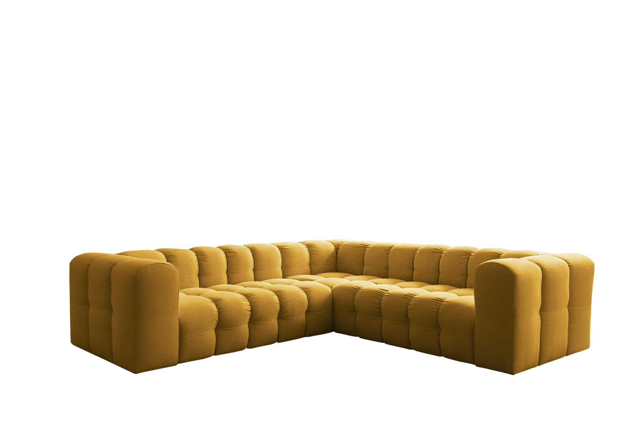 Fun Möbel Ecksofa Gelb 270x270 cm