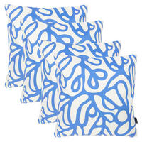 OUTDOORKISSEN 4er Set - Blau, Textil (43/43cm) - icon