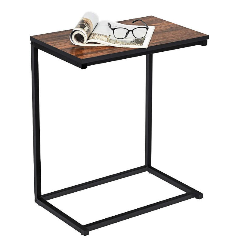 Costway Laptoptisch Hellbraun 55x65x35 cm