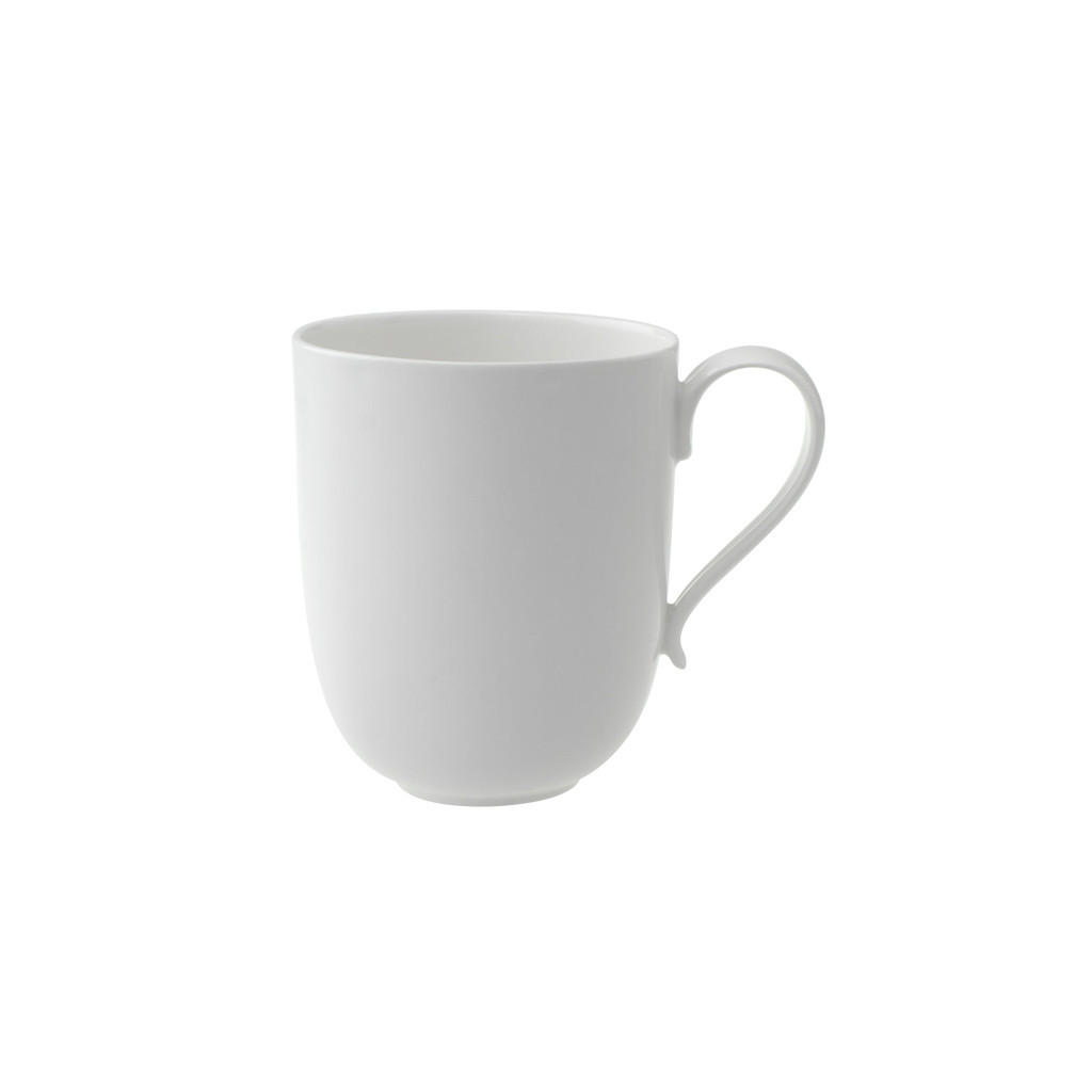 LATTE MACCHIATO BECHER New Cottage Basic weiß 370 ml - Weiß, Keramik (0.37L) - Villeroy & Boch
