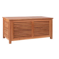 AUFBEWAHRUNGSBOX Teak Grande II - Naturfarben, Naturmaterialien/Holz (124/60/58cm) - Mr. Deko