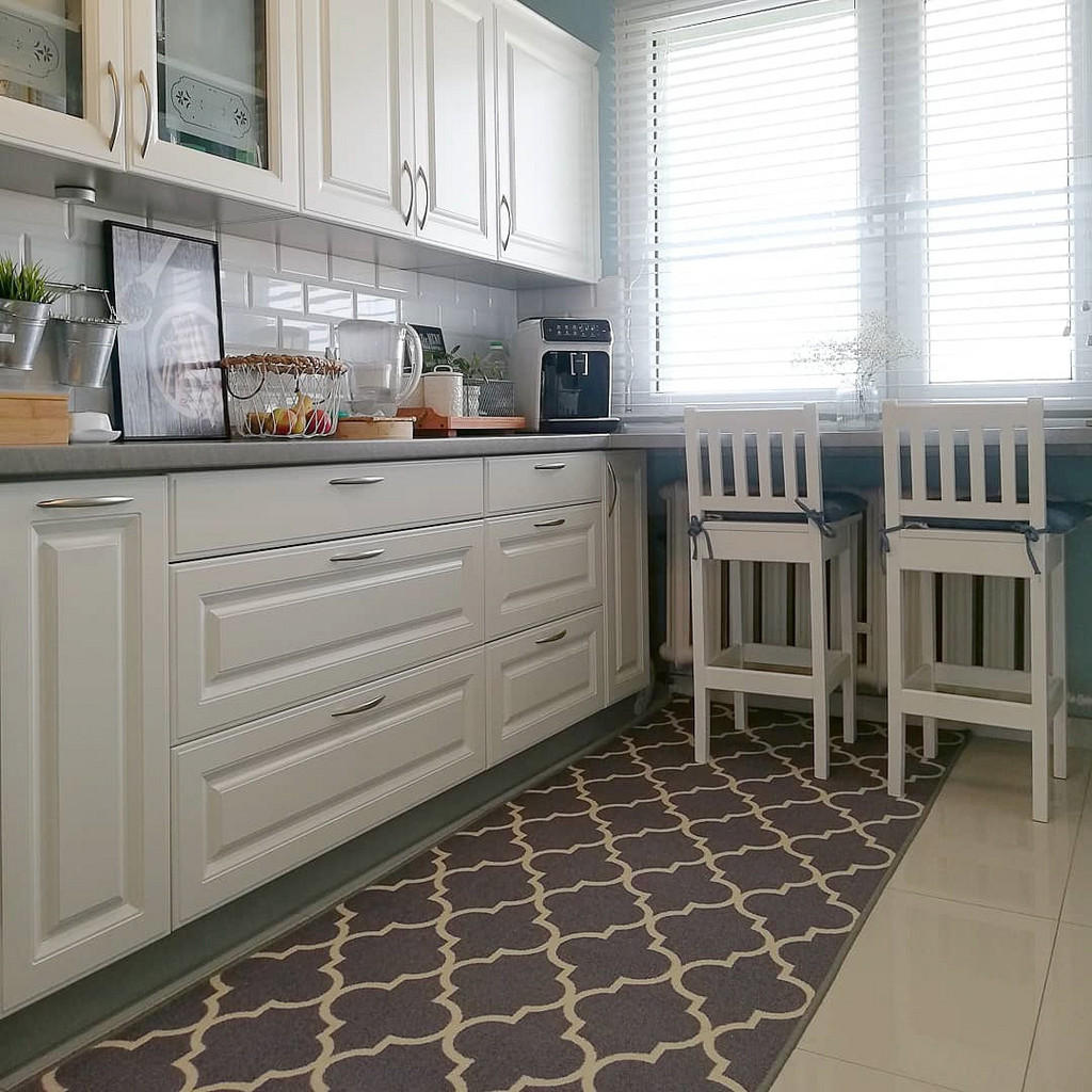 Thumbnail - rugsX Läufer, Grau, Textil, Rechteckig, 80x460 cm, Teppiche & Böden, Teppiche, Teppichläufer