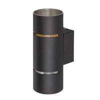 LED WANDLEUCHTE Schwarz Up Down - Schwarz, Metall (8/20/11.3cm) - Wofi