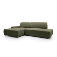 ECKSOFA BOULI Grün 276x164x82 cm - Grün, Textil (276/164cm) - FURNLUX