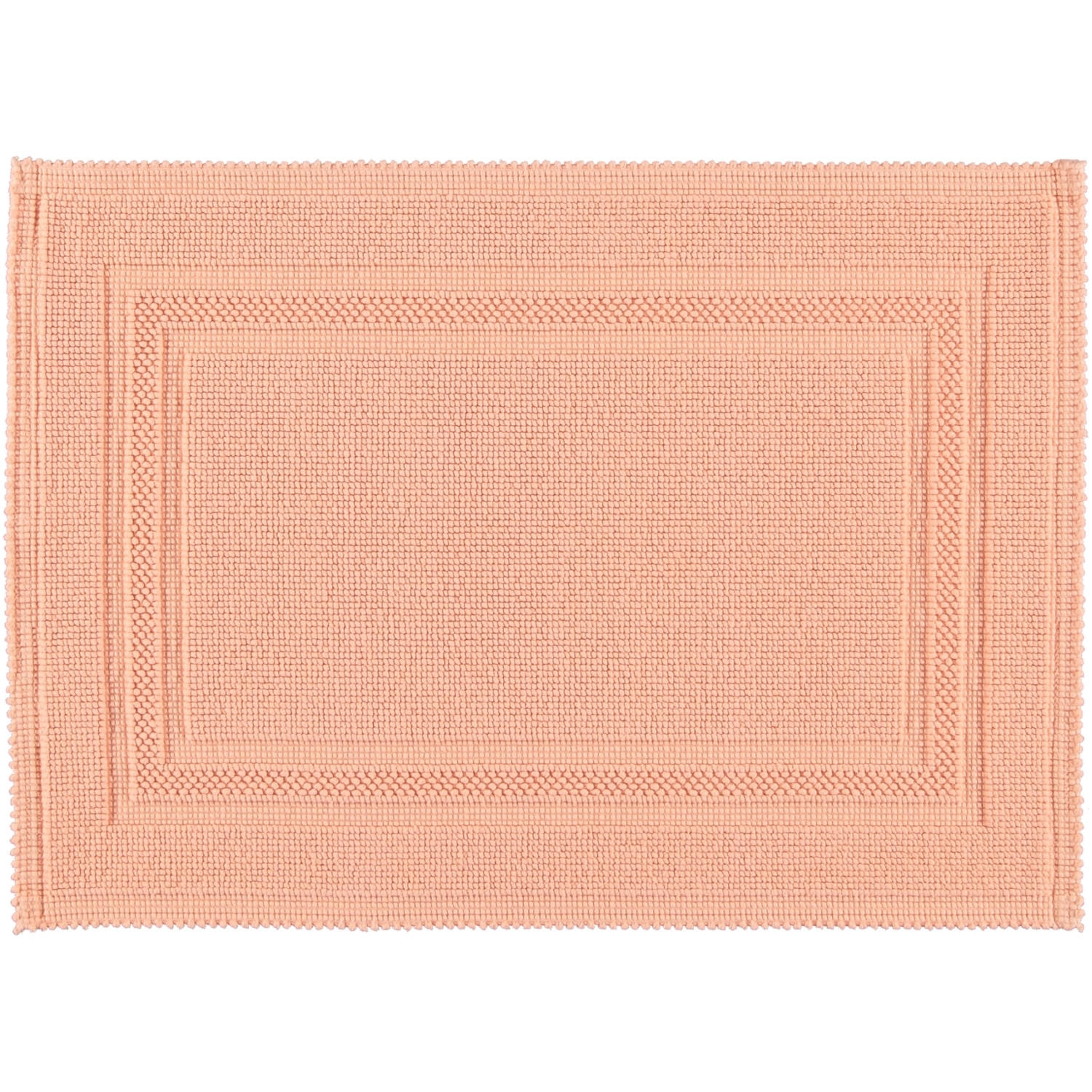 BADEMATTEN GALA PEACH - 405 - Orange, Textil (50/70cm) - Rhomtuft