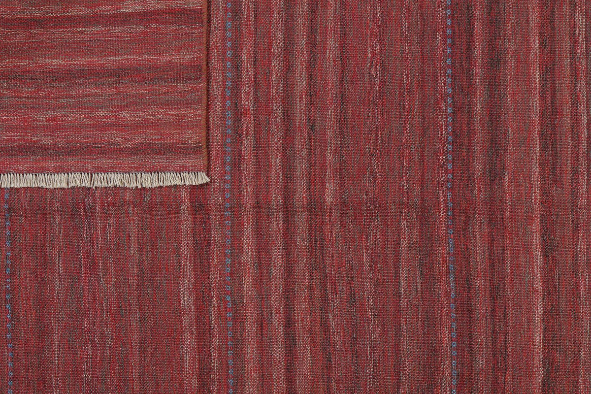 KELIM-TEPPICH handgewebt Gashgai Rot 235/171 cm Schurwolle - Rot, Textil (171/235cm) - Looma