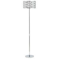 STEHLAMPE Tenna 35/35/160 cm - Silberfarben, Metall (35/35/160cm) - Beliani