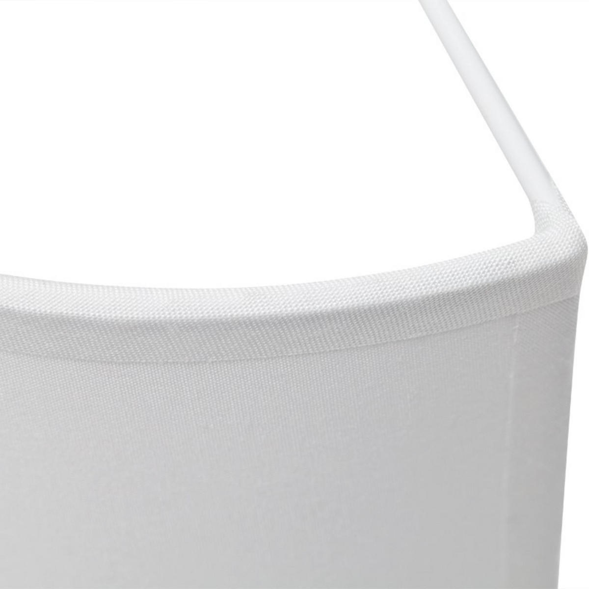 WANDLEUCHTE LUMEN, Creme - Creme, Textil/Metall (18/26/12cm) - KONSIMO®