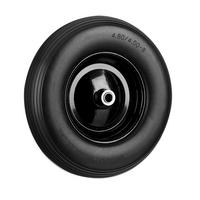 SCHUBKARRENRAD - Schwarz, Kunststoff/Metall (39/39/9cm) - Relaxdays