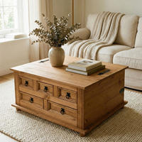 TRUHENTISCH TEQUILA - Kieferfarben, Holz (72/92/44cm) - IDIMEX