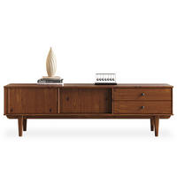 LOWBOARD SIMONA Kastanie - Kastanienfarben, Holz (175/52/41cm) - IDIMEX