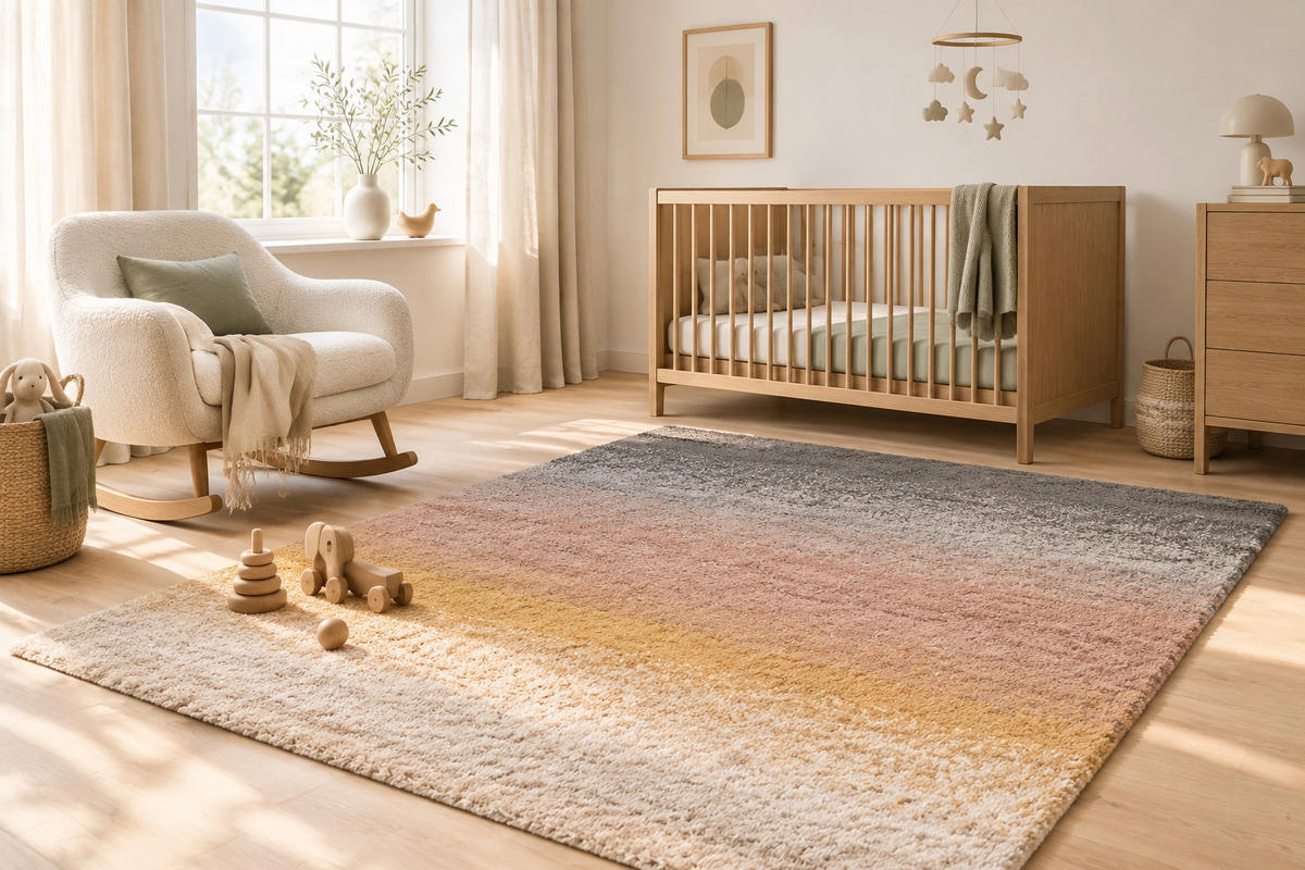 TEPPICH dicht bequem mehrfarbig - Multicolor, Textil (160/230cm) - AFK Living