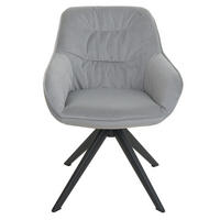 ESSZIMMERSTUHL Hellgrau - Hellgrau, Textil (59/84/52cm) - MCW