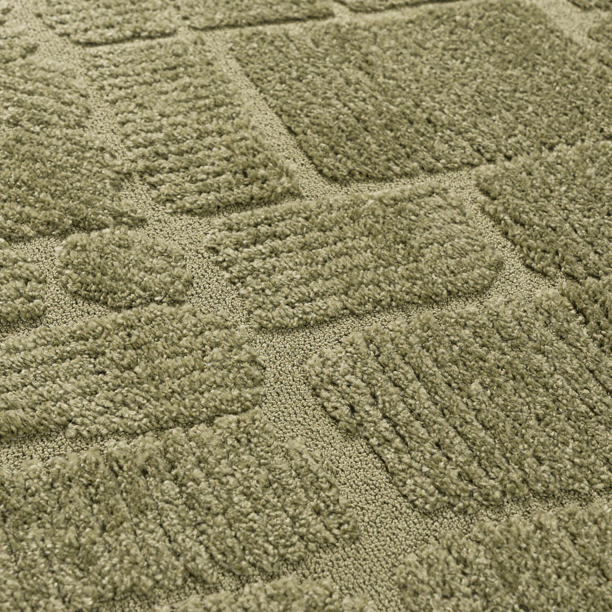 TEPPICH Grün Geometrisch, Moderne - 160 x 230 cm - Hellgrün, Textil (160/230cm) - Mazovia