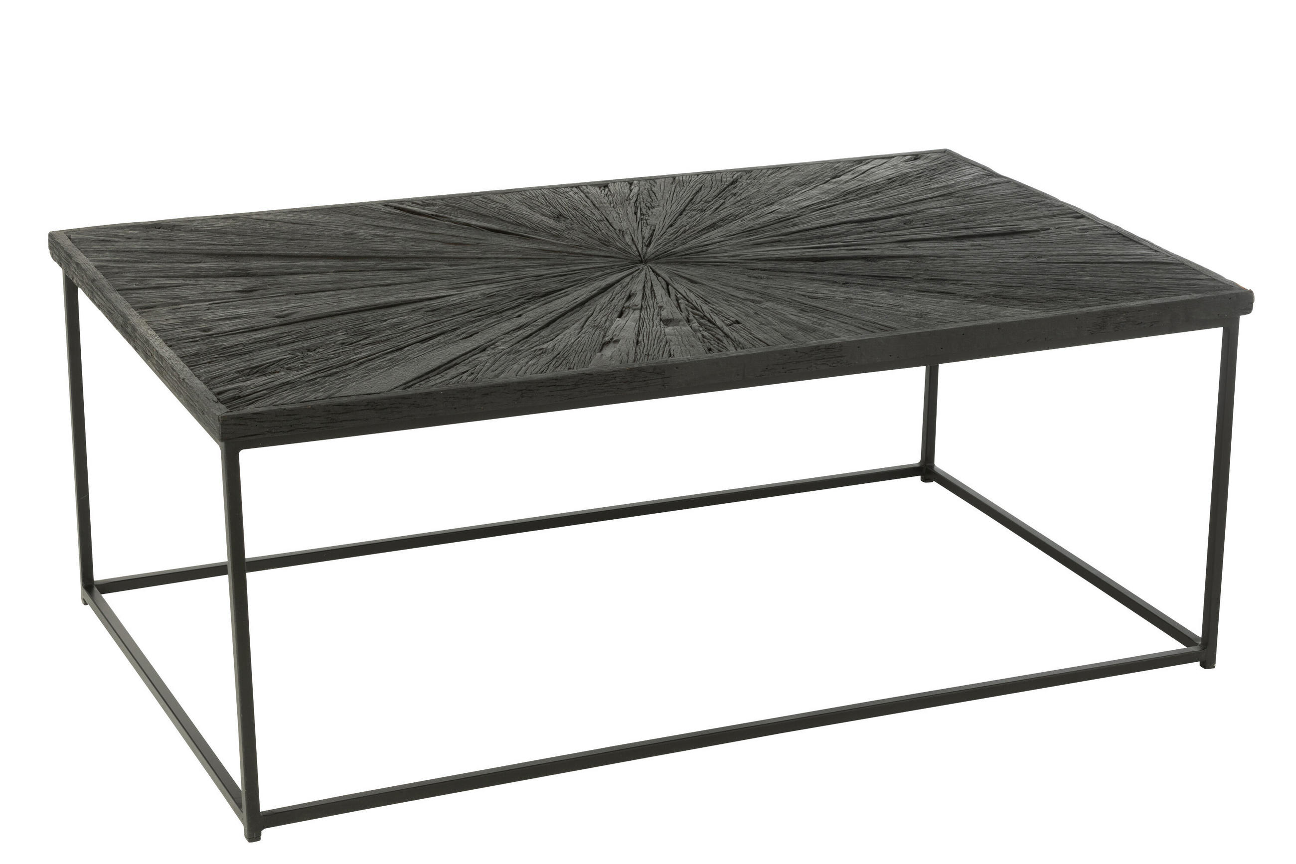 J-Line Tisch Schwarz 70x47x120.5 cm