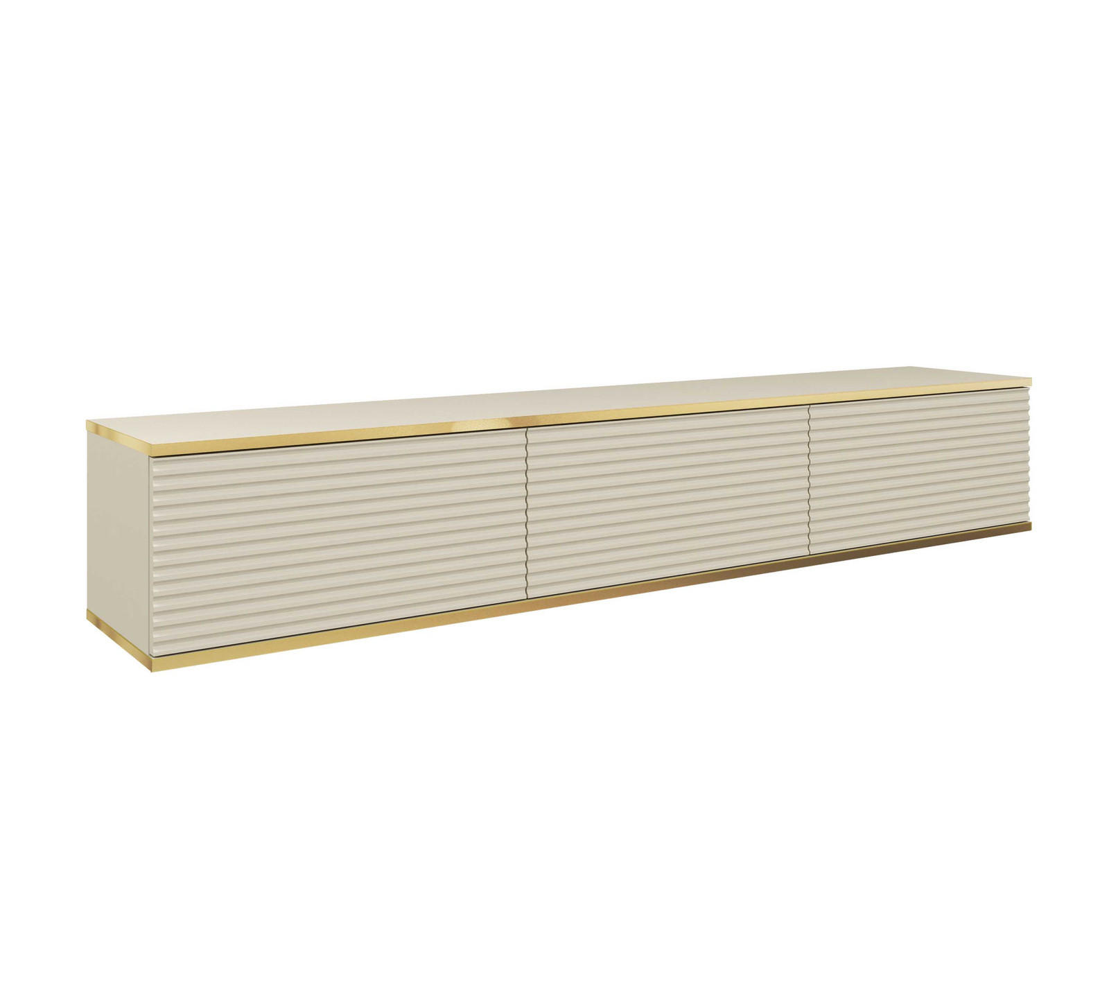 Ravio Tv-Board Beige 175x30x32 cm