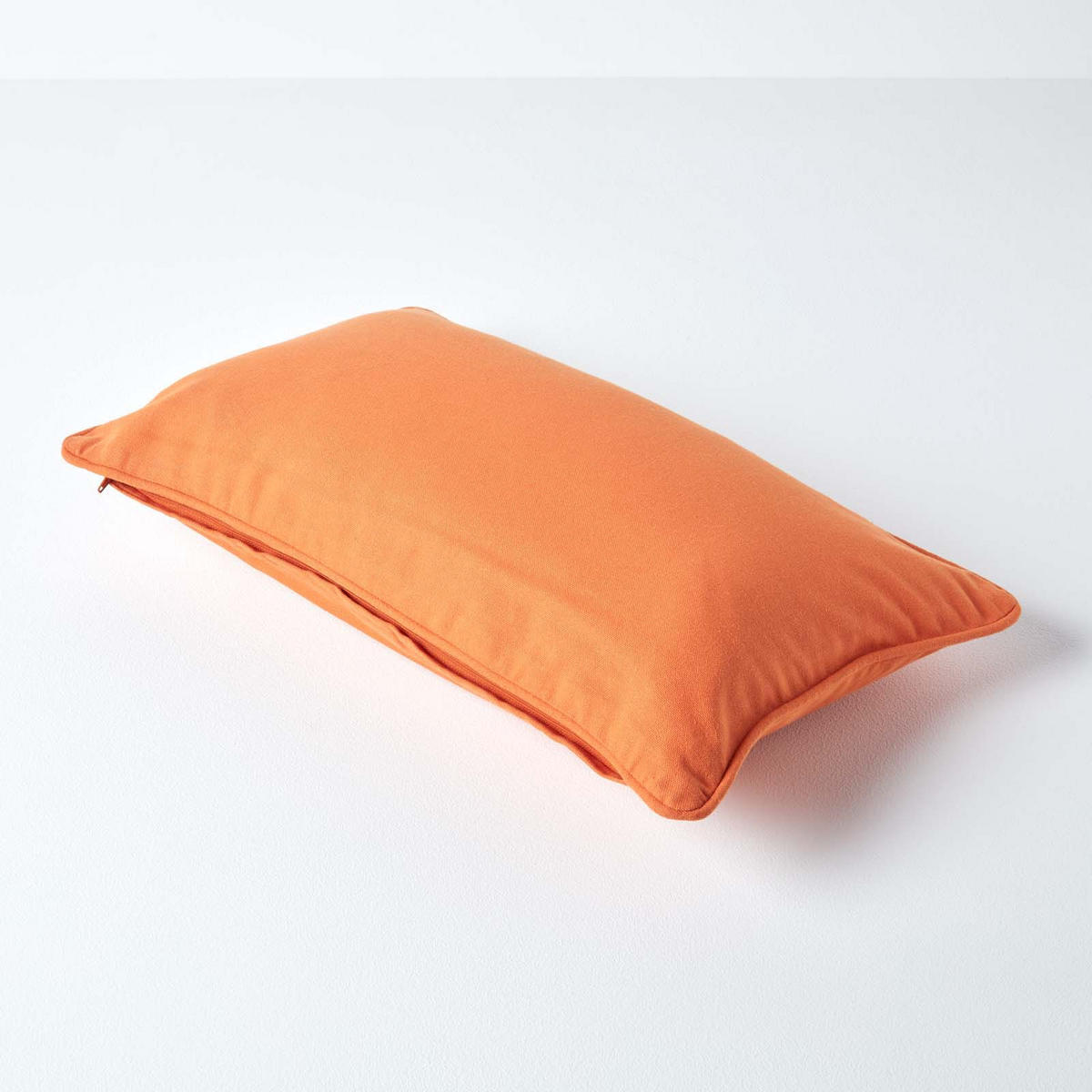 KISSENHÜLLE terracotta 30/50 cm, 100% Baumwolle - Terracotta, Textil (30/50cm) - Homescapes