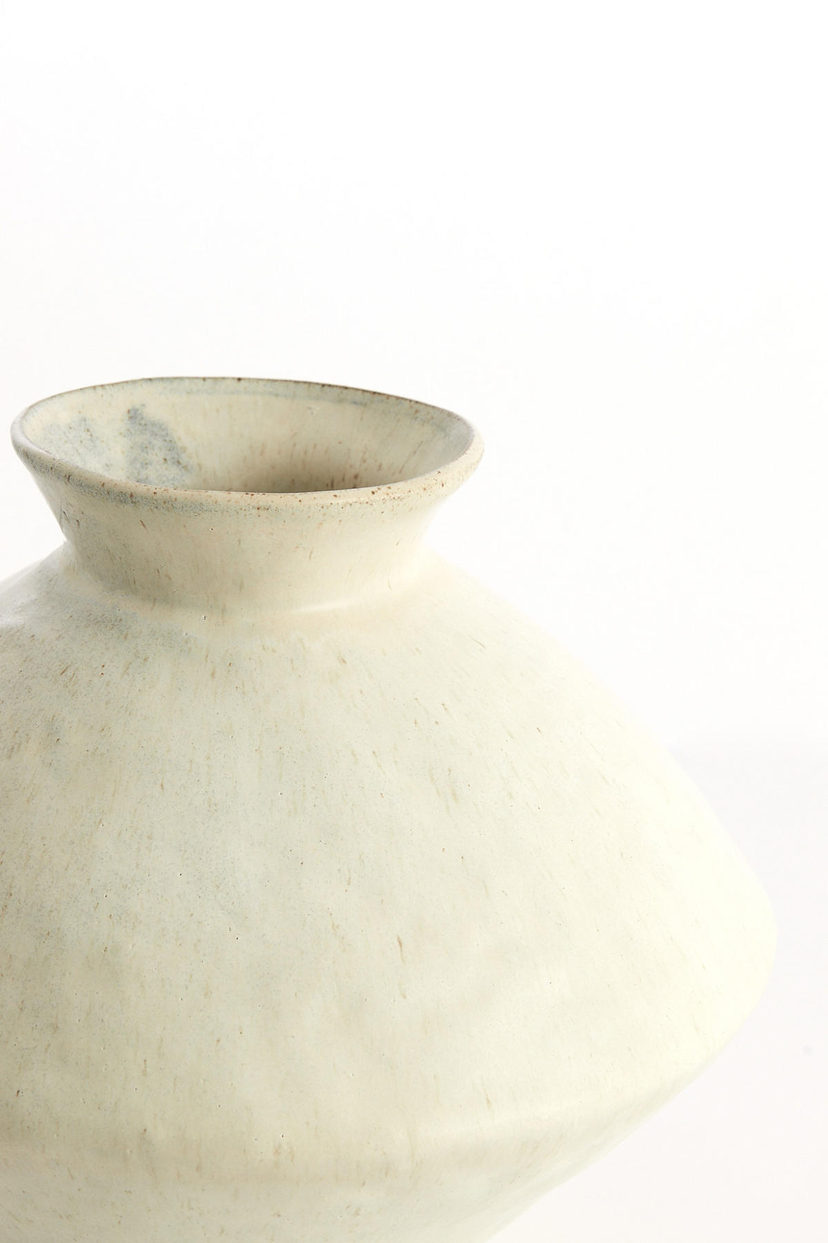 VASE Beato Weiß Ø30/23 cm - Weiß, Keramik (23cm) - Light & Living