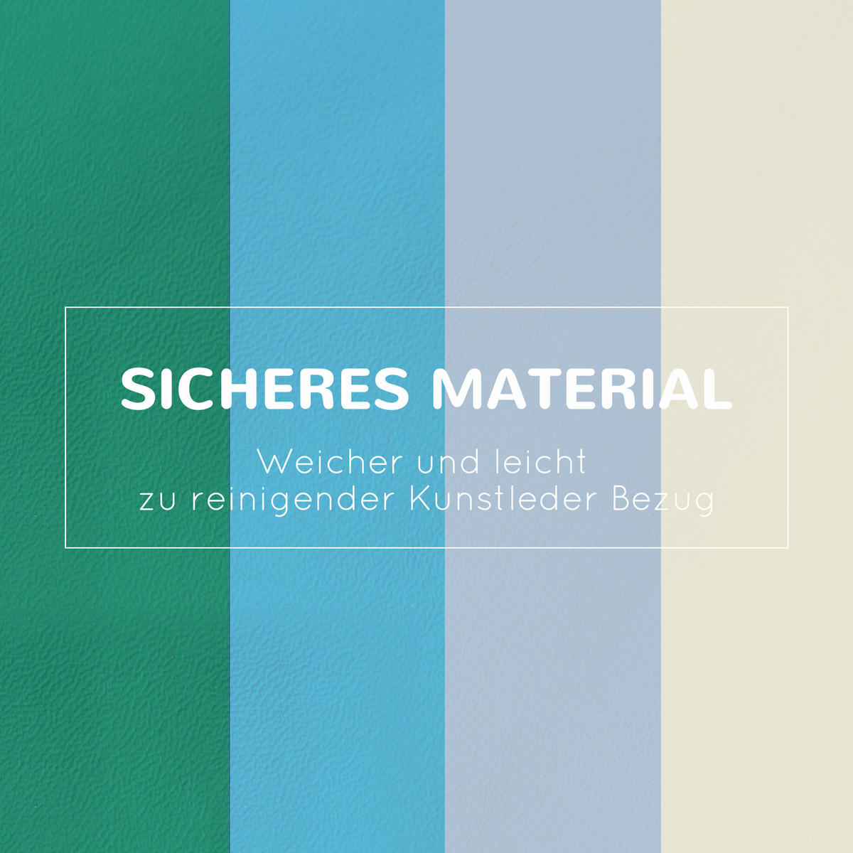 BAUSTEINSET 4er-Set Schaumstoff Bauspielzeug für 1-3 Jahre Kinder EPE Blau - Blau, Kunststoff (50/39/150cm) - HOMCOM