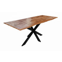 ESSTISCH DORA U - Beige/Schwarz, Holz (80/120/77cm) - SAM