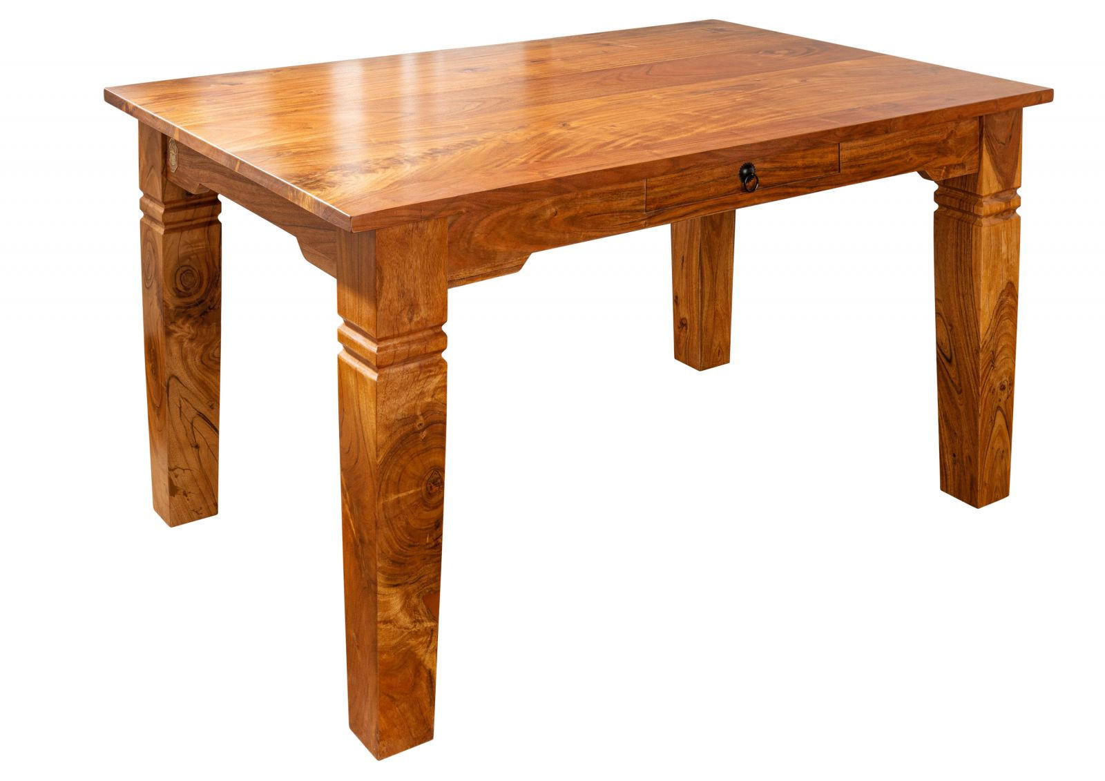 ESSTISCH Akazie 180x90x76 honig lackiert OXFORD #0604 - Braun, Holz (180/90/76cm) - Massivmoebel24