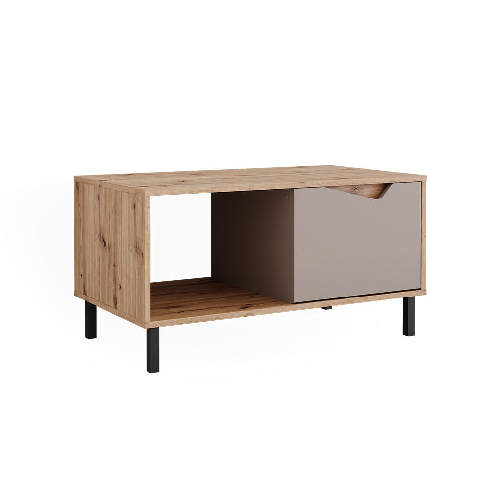 KONFERENČNÍ STŮL Marelle Béžový dub/Artisan - šedobéžová, kompozitní dřevo (50/90/47cm) - Vicco