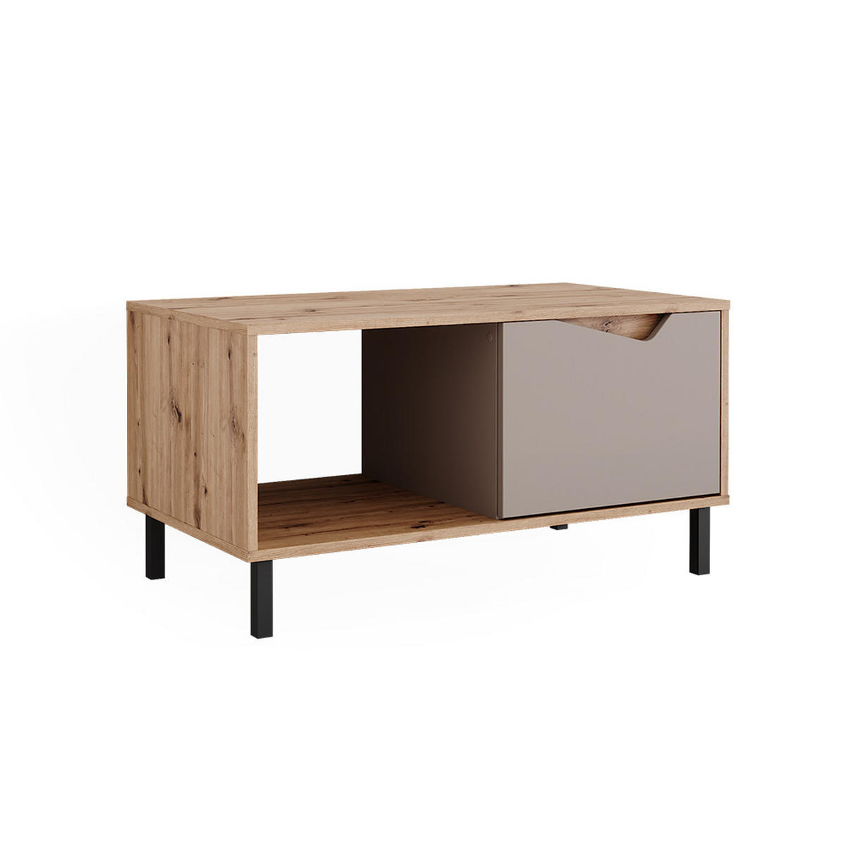 KONFERENČNÍ STŮL Marelle Béžový dub/Artisan - šedobéžová, kompozitní dřevo (50/90/47cm) - Vicco