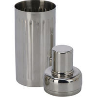 COCKTAIL-SHAKER Basic Silber 7/7/21 cm Metall - Silberfarben, Metall (7/21/7cm) - Mondex