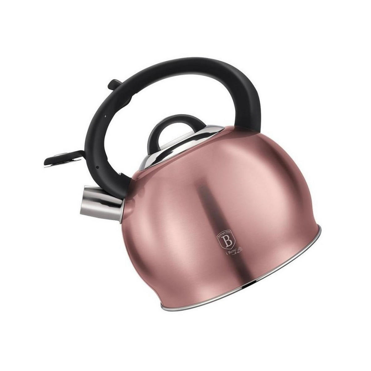 WASSERKESSEL Rosa 25/22/24 cm BH1077 - Pink, Kunststoff (25cm) - Berlinger Haus