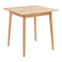 JÍDELNÍ STŮL Klijori - přírodní, dřevo (75/75/73.5cm) - [en.casa]