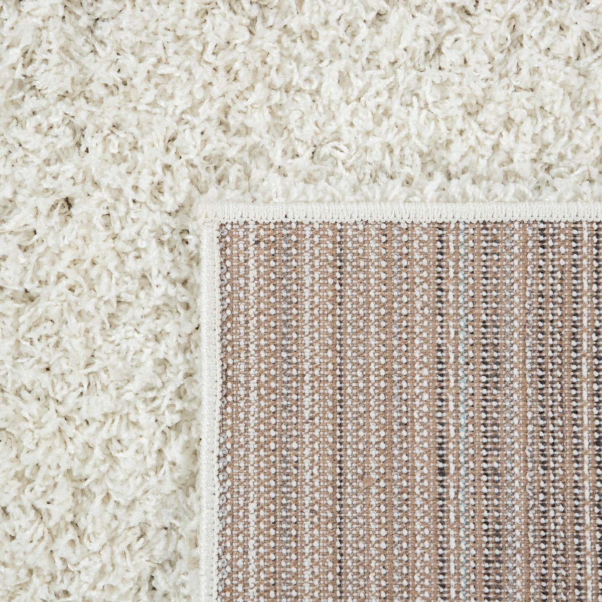 HOCHFLORTEPPICH 60/100 cm Twister 500 - Creme, Textil (60/100cm) - Paco Home