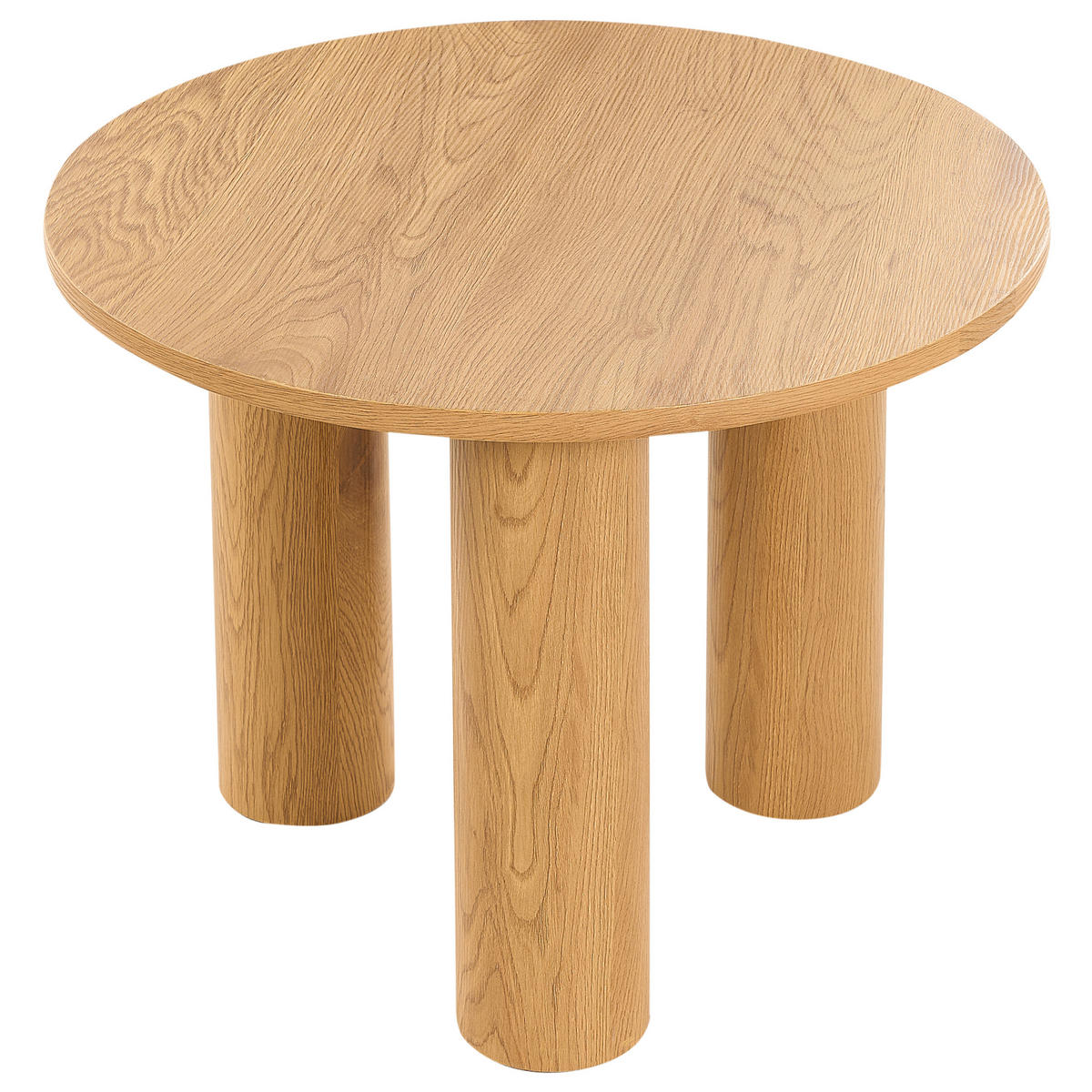 KONFERENČNÍ STOLEK Světlejší Odstín dřeva Senoia - světle hnědá, kompozitní dřevo (60/60/46cm) - Beliani