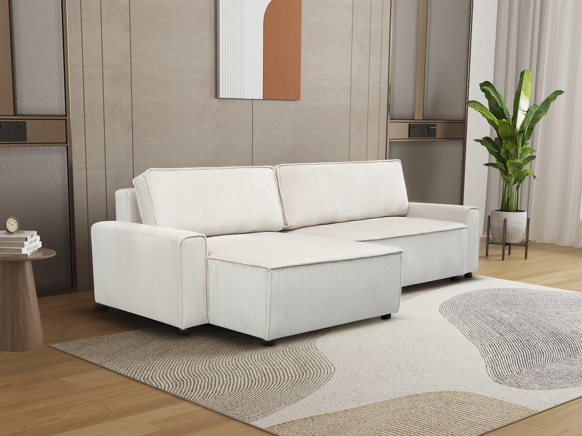 ECKSOFA montaigne beige - Beige, Textil (153/282cm) - Habitat Garten