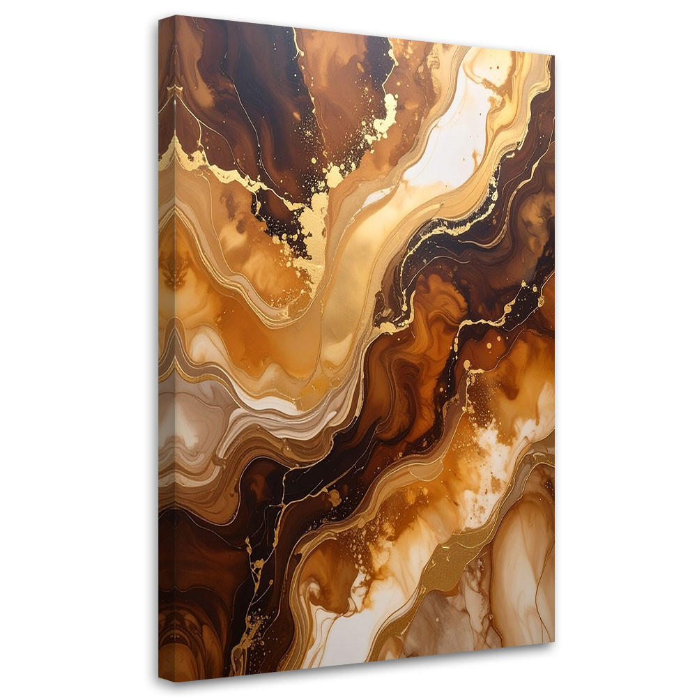 Feeby Leinwandbilder, Braun 30x45 cm