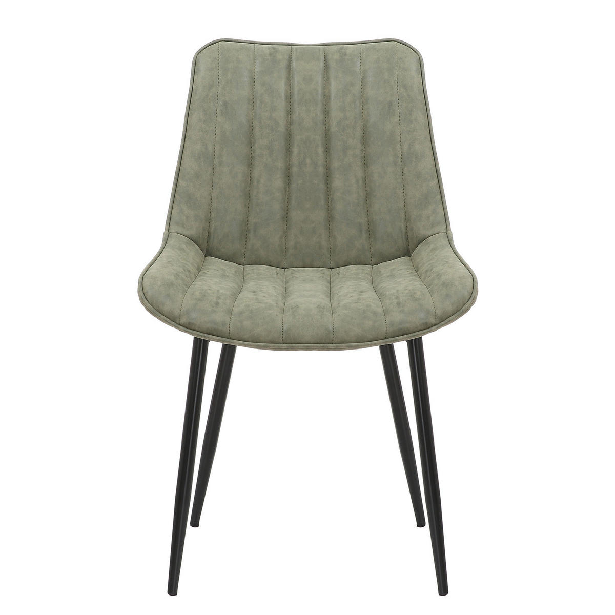 POLSTERSTUHL - Olivgrün, Kunststoff (53/81/60cm) - home24