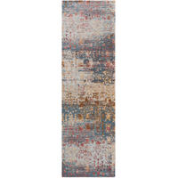 LÄUFER Frencie Blau 80x250 cm - Blau, Kunststoff/Textil (80/1cm) - KUNSTLOFT