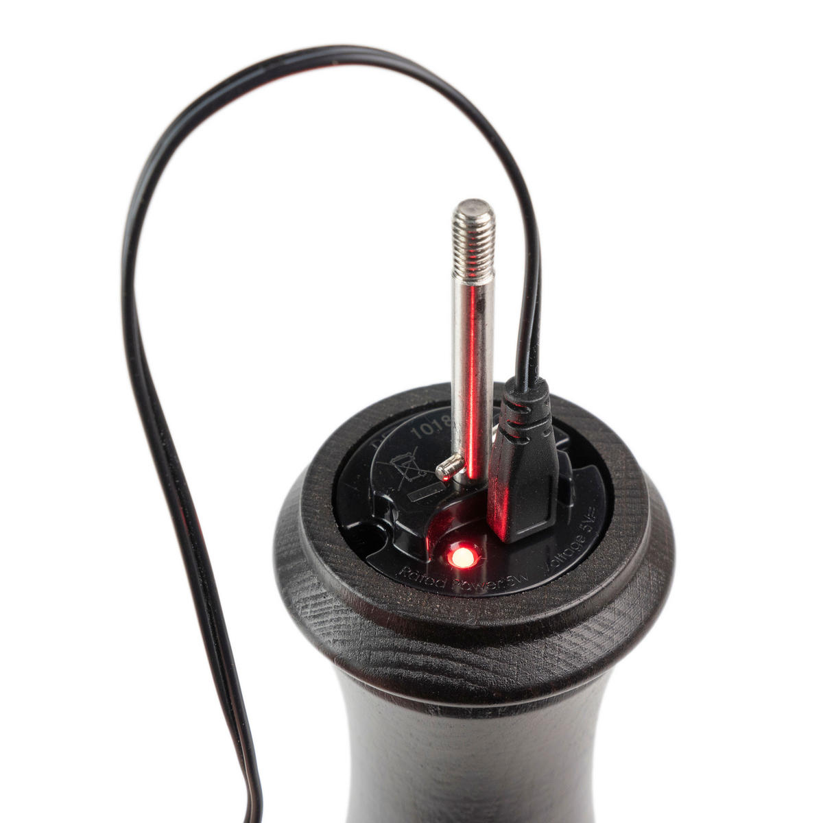 SALZMÜHLE Elektrisch Paris Électrique 34cm Buchenholz Schokolade Stahlmahlwerk - Braun, Holz (7.3/34/7.3cm) - PEUGEOT