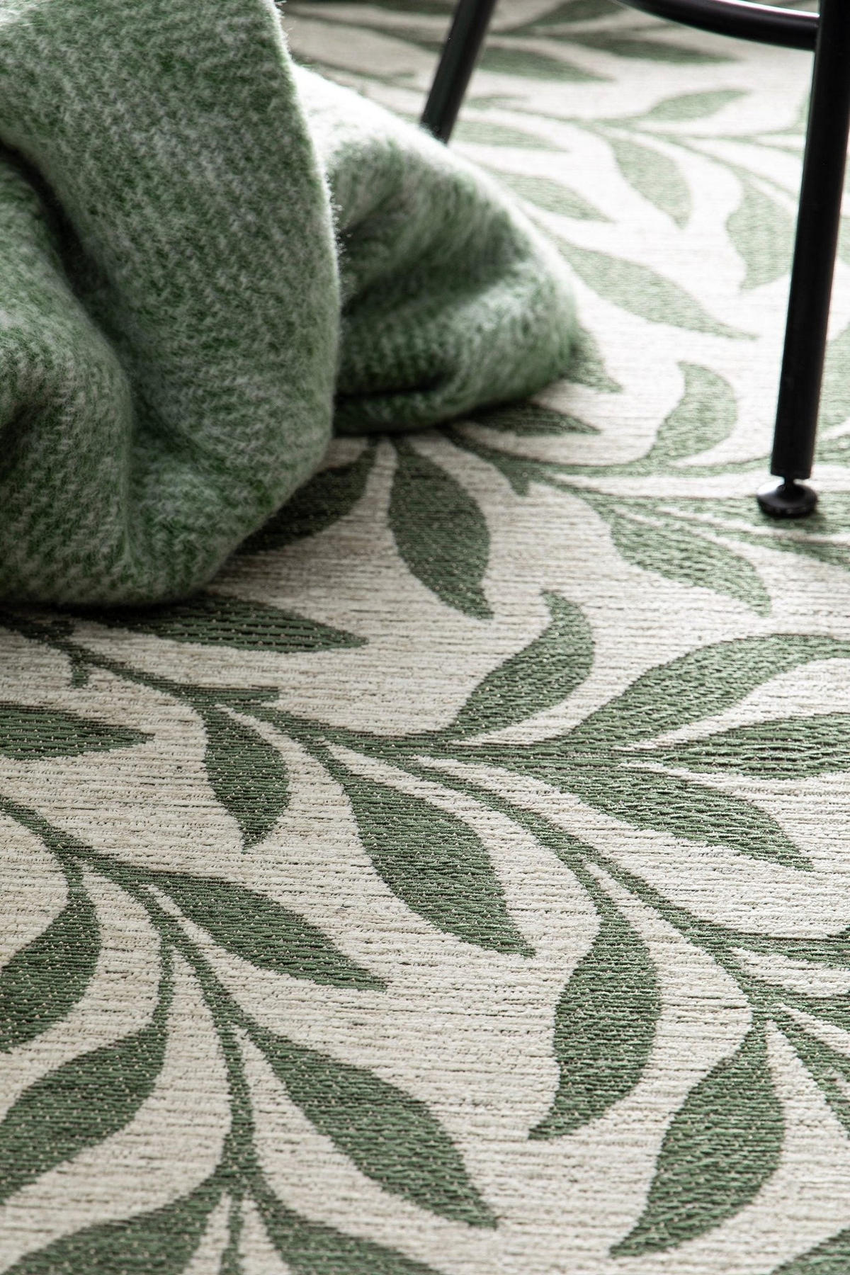 TEPPICH aus recycelten Fasern im Designstil grün - Grün, Textil (200/290cm) - AFK Living