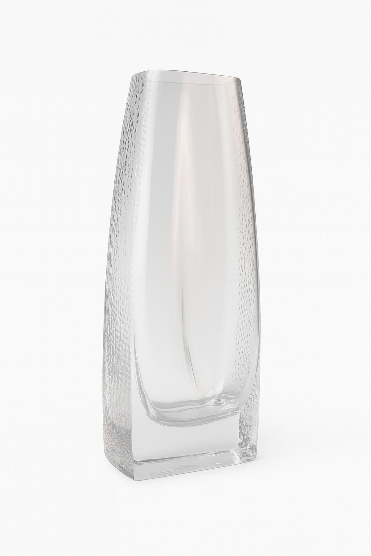 VASE Serenite Transparent 15/10x7xh35 cm Glas - Transparent, Glas (35cm) - Mondex