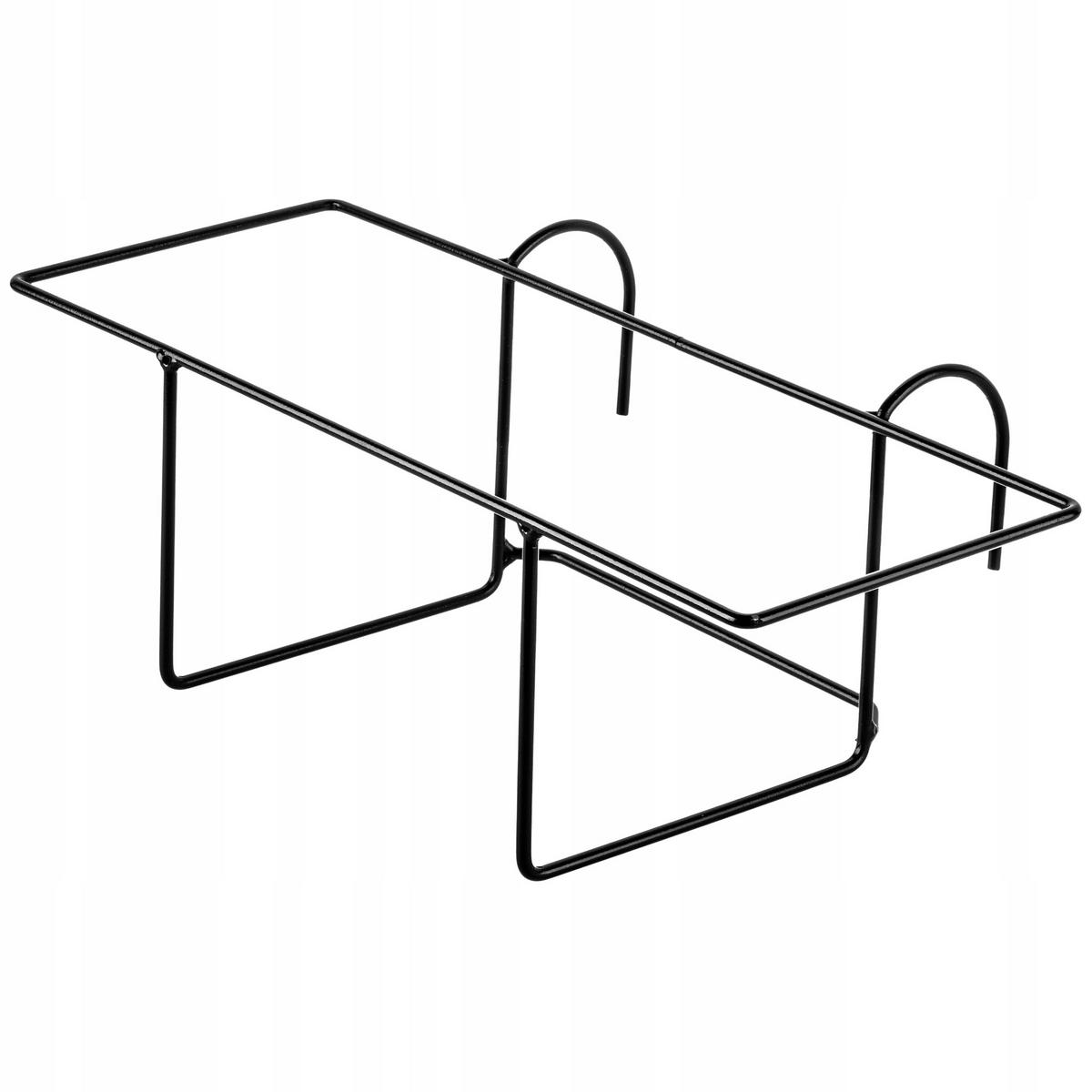 AUFHÄNGER für Balkonkasten 39 x 14 cm - Schwarz, Metall (14/39cm) - KADAX