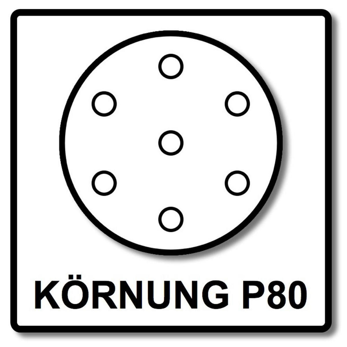 FESTOOL Netzschleifmittel STF D225 P80 Granat Net/25 225 mm / 25 Stk.( 203312 ) - Multicolor, Kunststoff (250/250/10cm) - Festool