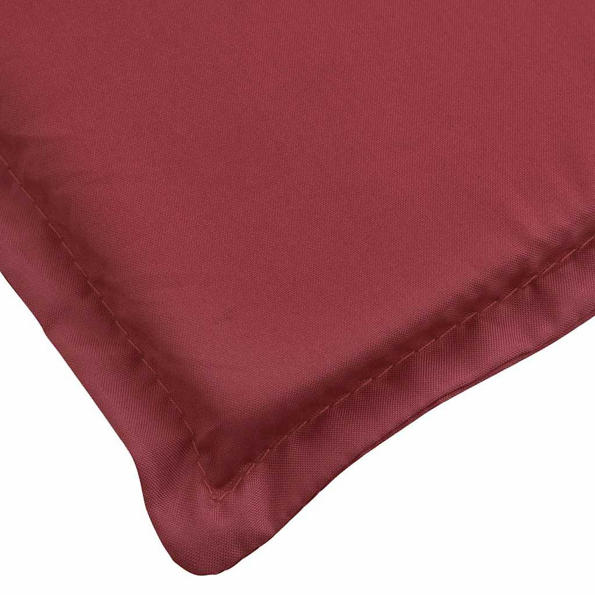 SONNENLIEGEN-AUFLAGE Weinrot 200/60/3 Cm Oxford-Gewebe - Weinrot, Textil (60/3/200cm) - vidaXL