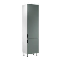 HOCHSCHRANK D60T P/L AX – Sorento Weiß Grün – Weiß / Grün - Weiß/Grün, Holzwerkstoff (60/247/58cm) - ROYAL24_MARKT