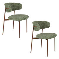 ESSZIMMERSTUHL Claes Grün - 2 er Set - Grün, Kunststoff (56.5/78.5/57.5cm) - Housecraft Living