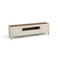 LOWBOARD Monta mit 2 Türen und 1 Schublade, Kaschmir - Kaschmir, Holzwerkstoff (177/52/40cm) - Beautysofa